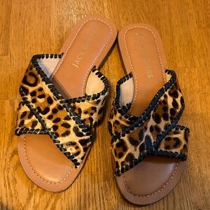 Jack Rogers Animal Print Sandals